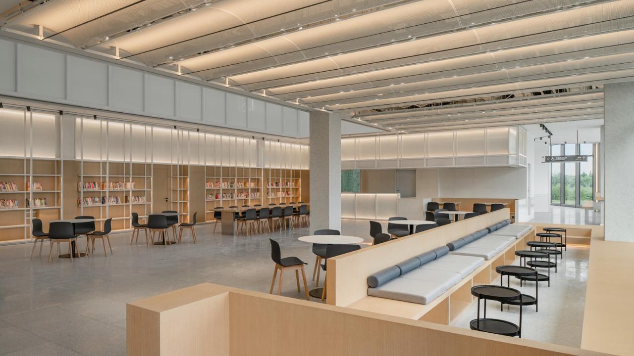 BIM建筑|首创和园·平谷新城租赁住房社区图书馆 / 严旸建筑设计