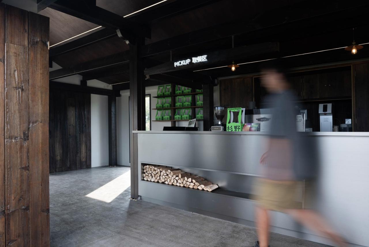 BIM建筑|四明山麓的杉野茶咖 / 平介设计