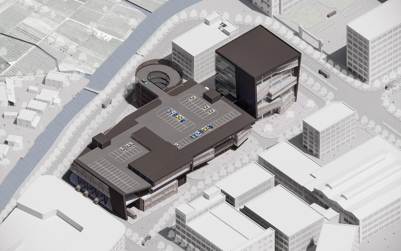 BIM建筑|台州聚丰机车总部 / 殊至建筑