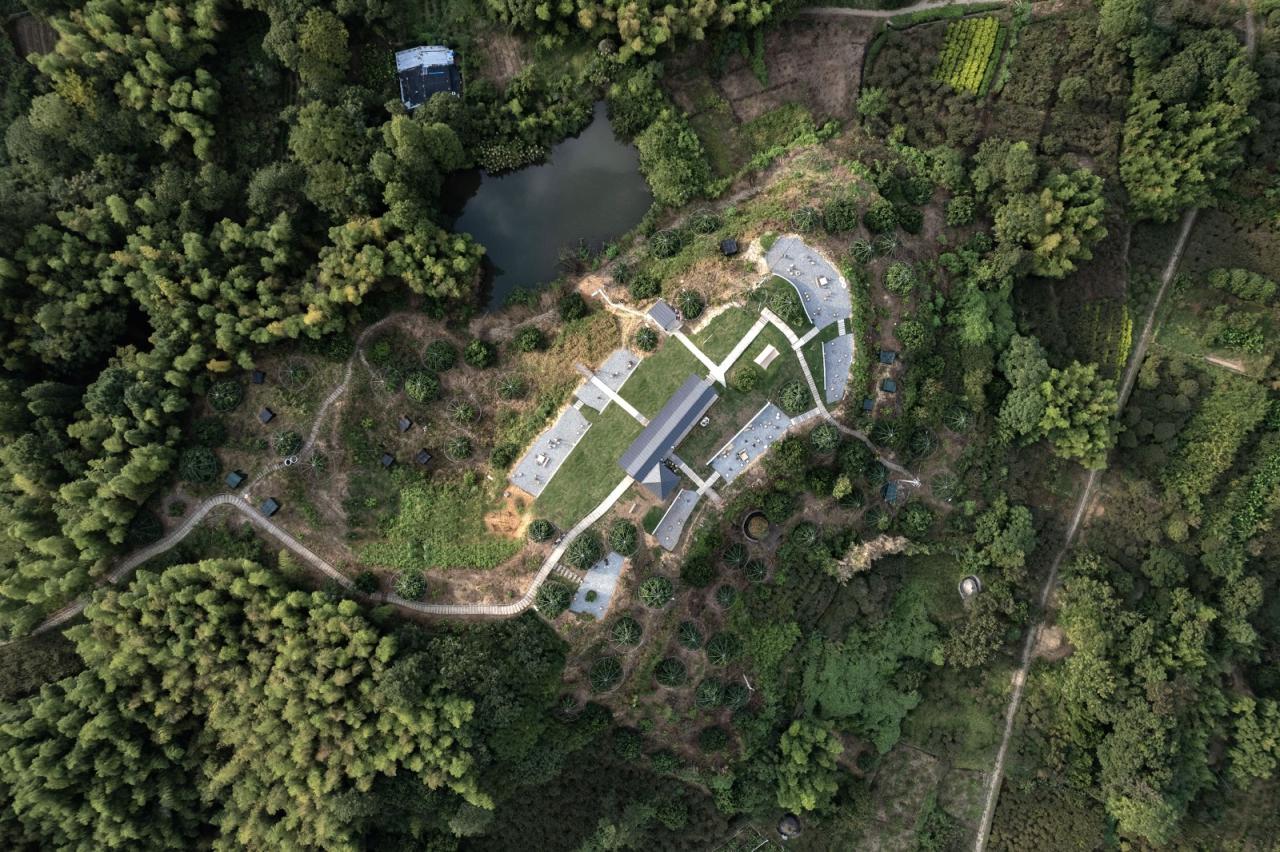 BIM建筑|四明山麓的杉野茶咖 / 平介设计