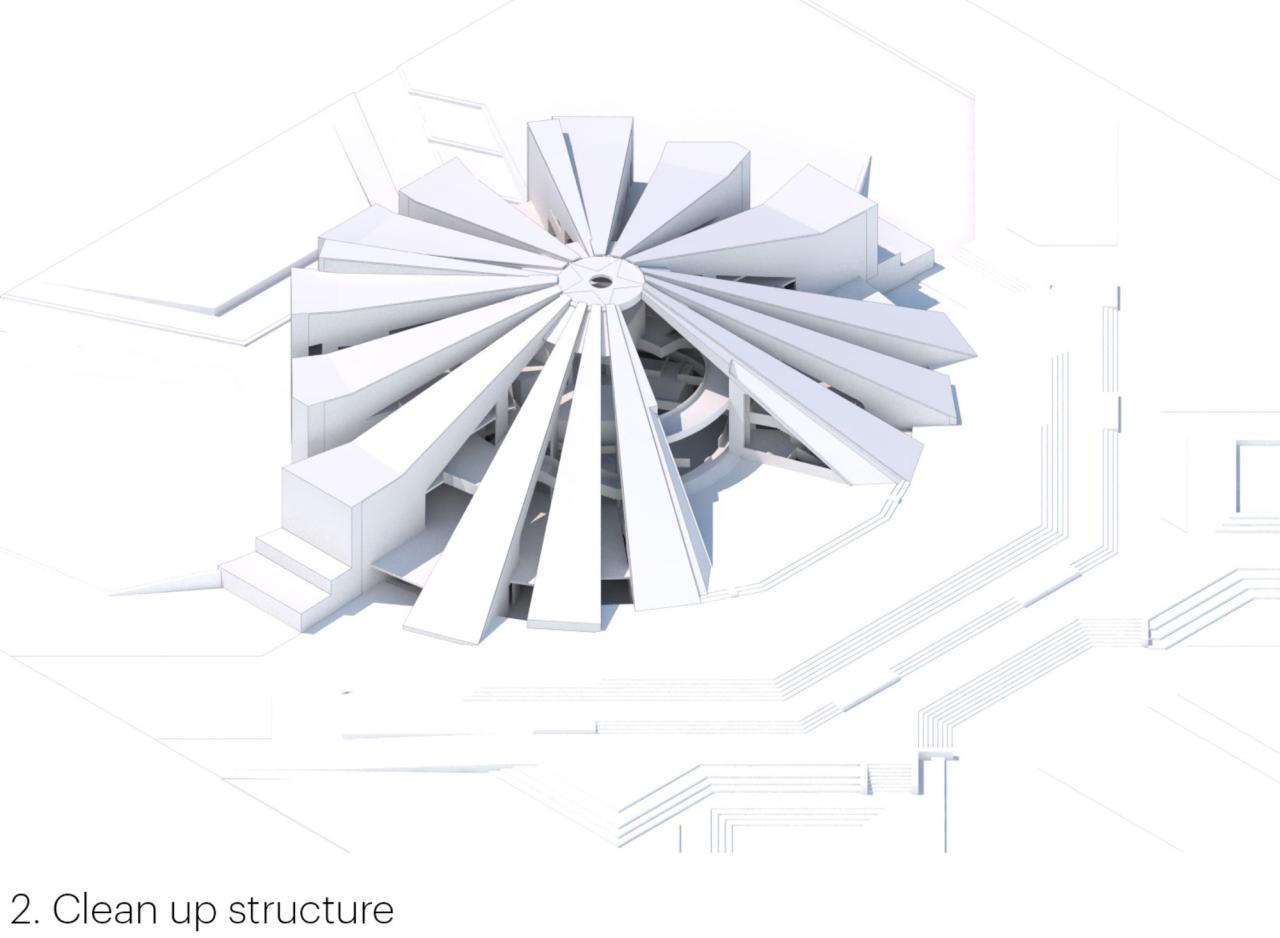 BIM建筑|地拉那金字塔 / MVRDV