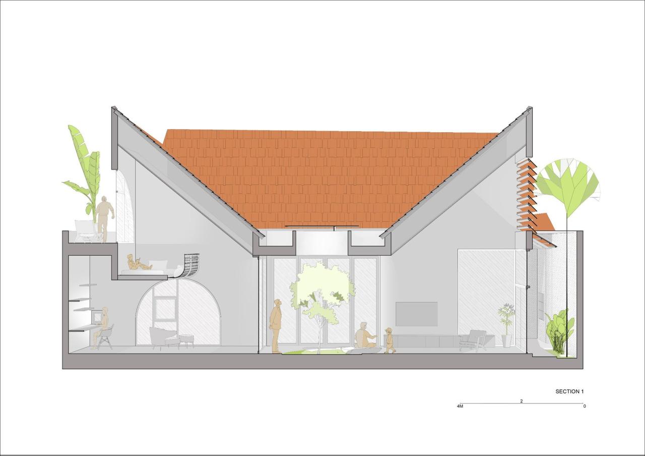 BIM建筑|瓦宅 / The Bloom