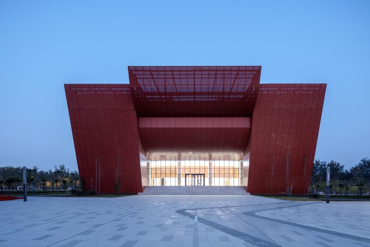 BIM建筑|渤海实验学校（基础教育部） / 中科院建筑设计研究院有限公司