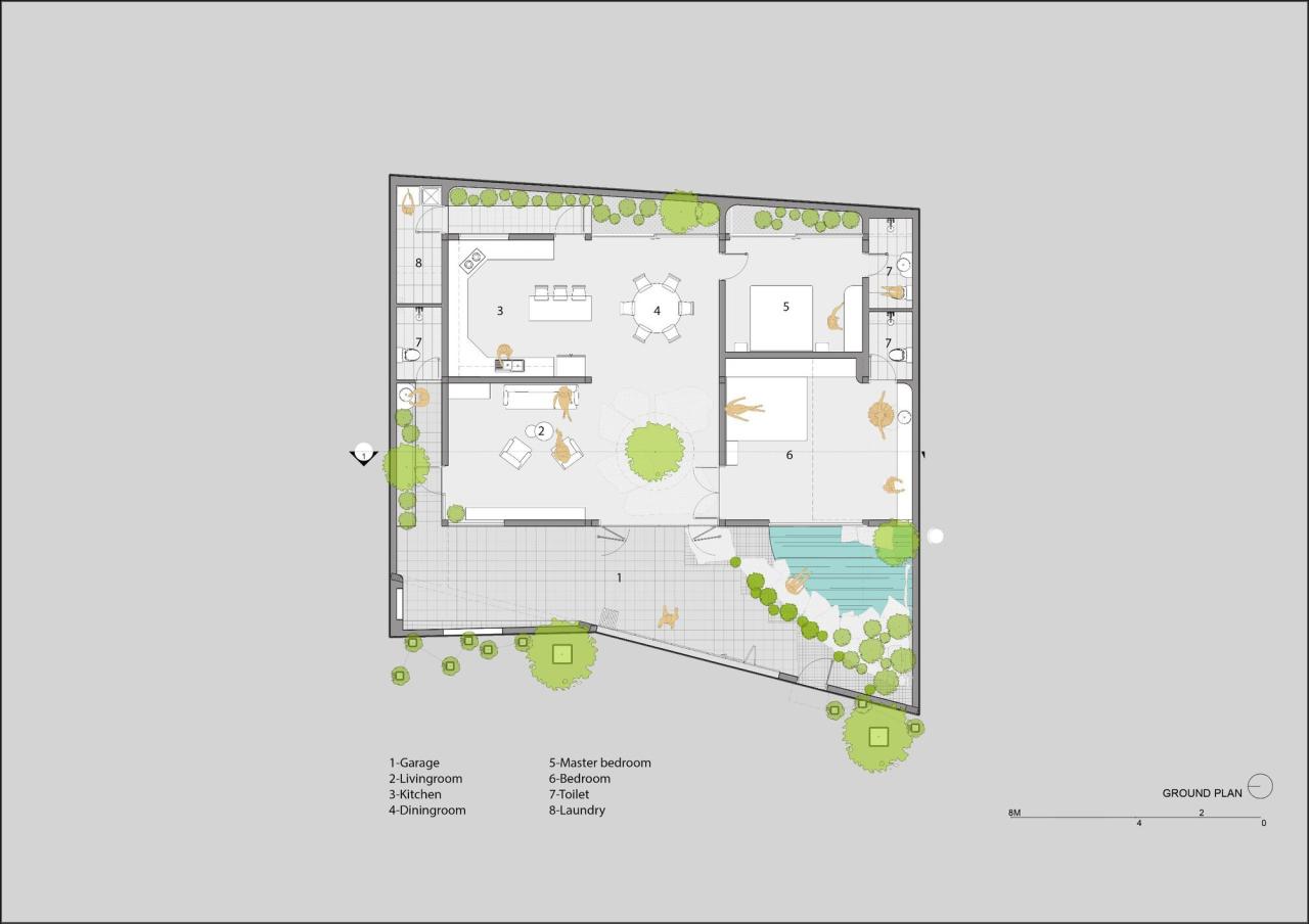 BIM建筑|瓦宅 / The Bloom