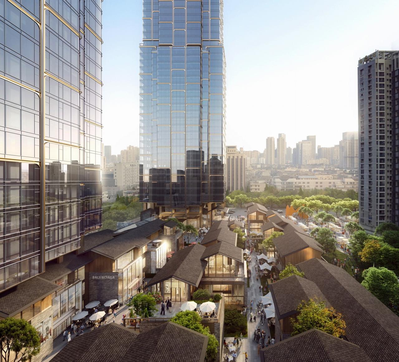 BIM建筑|成都“卓越 • 点将台79号”城市更新综合体 / 孟凡浩-line+建筑事务所