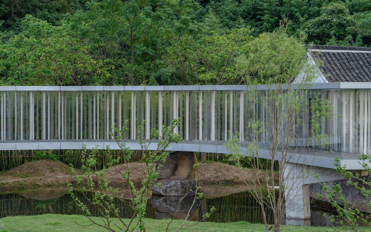 BIM建筑|南北湖湖滨茶室 / 十域建筑