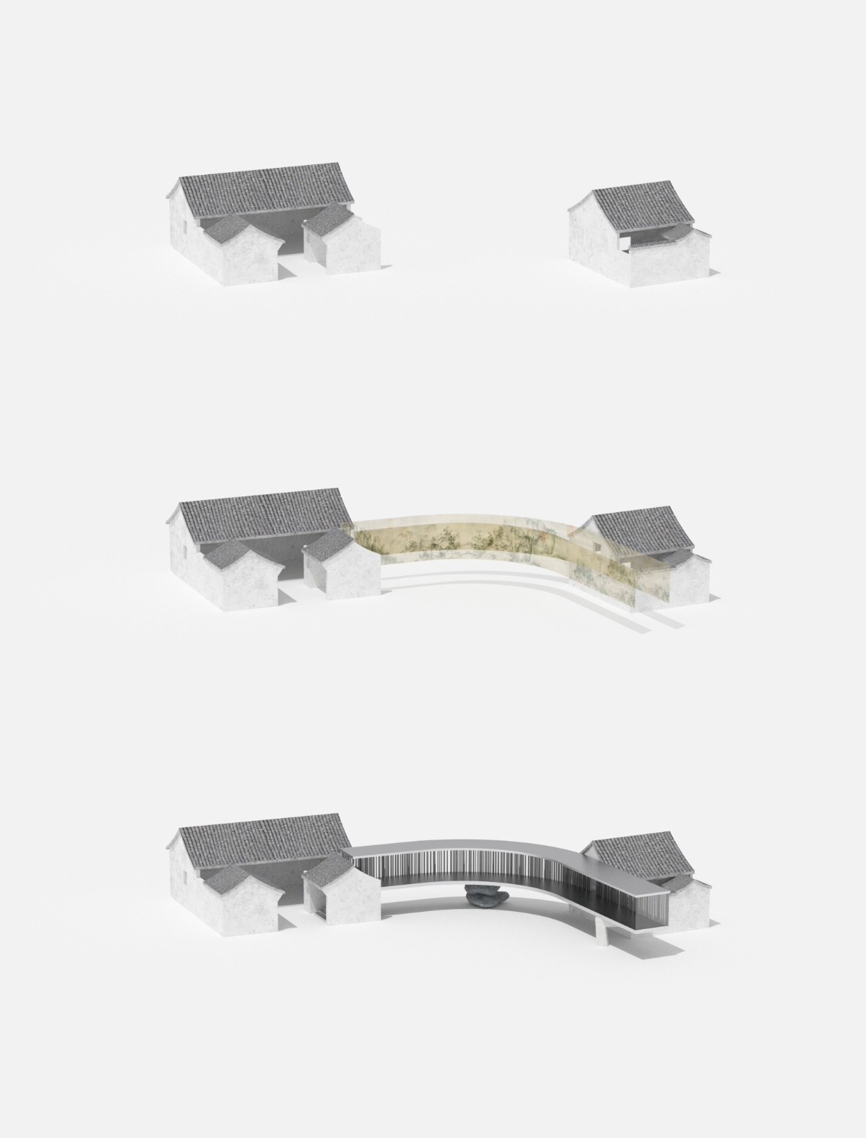 BIM建筑|南北湖湖滨茶室 / 十域建筑