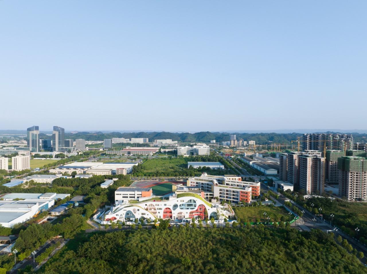 BIM建筑|中国最美幼儿园：大乐之野幼儿园，他们让幼儿园成为了最向往的地方/ 迪卡建筑设计中心