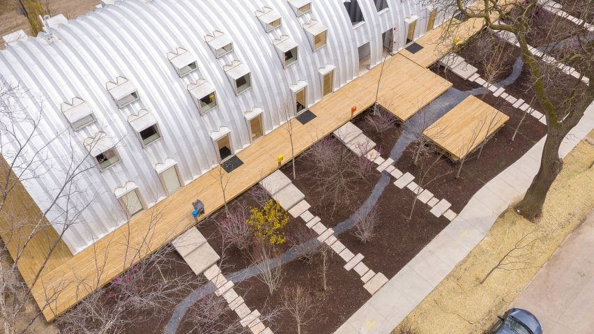 BIM建筑|简朴工作室设计底特律公寓楼