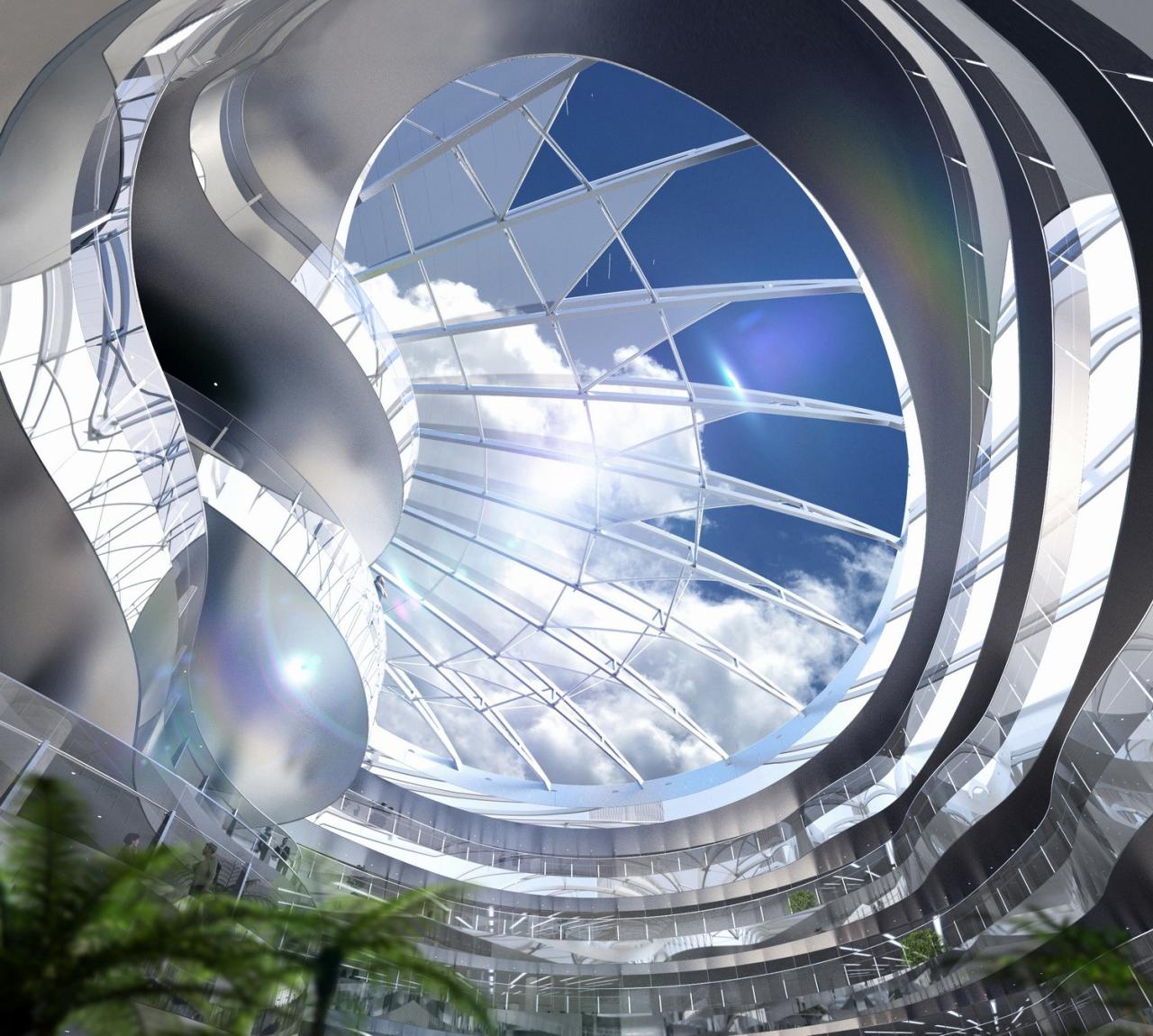 BIM建筑|“漂浮”的腾讯总部园区04地块 / 马岩松MAD