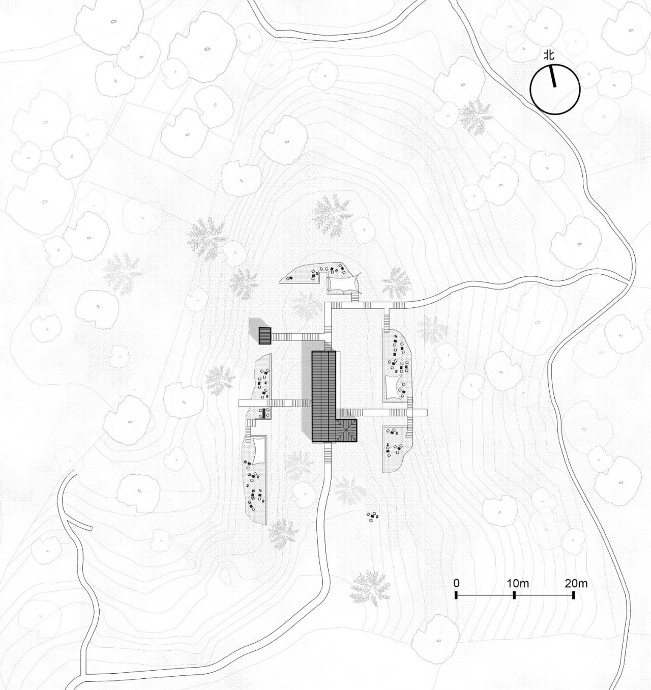 BIM建筑|四明山麓的杉野茶咖 / 平介设计