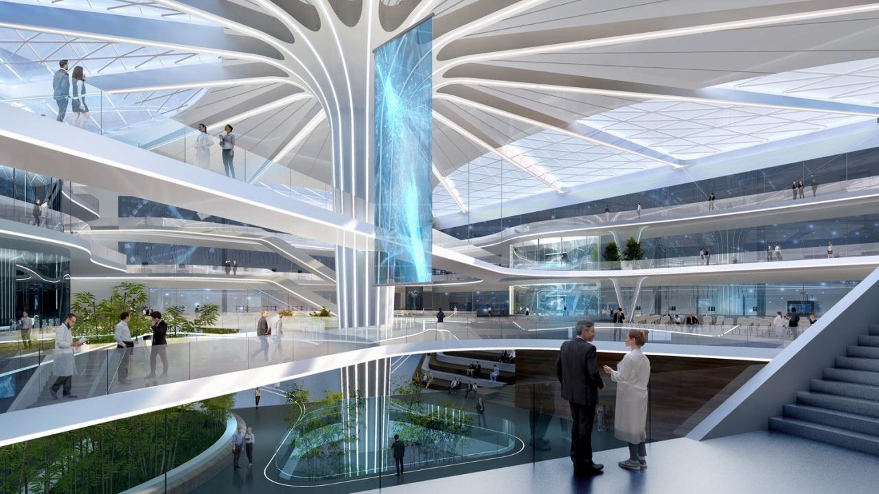 BIM建筑|人类器官生理病理模拟装置国家重大科技基础设施项目 / 中科院建筑设计研究院有限公司