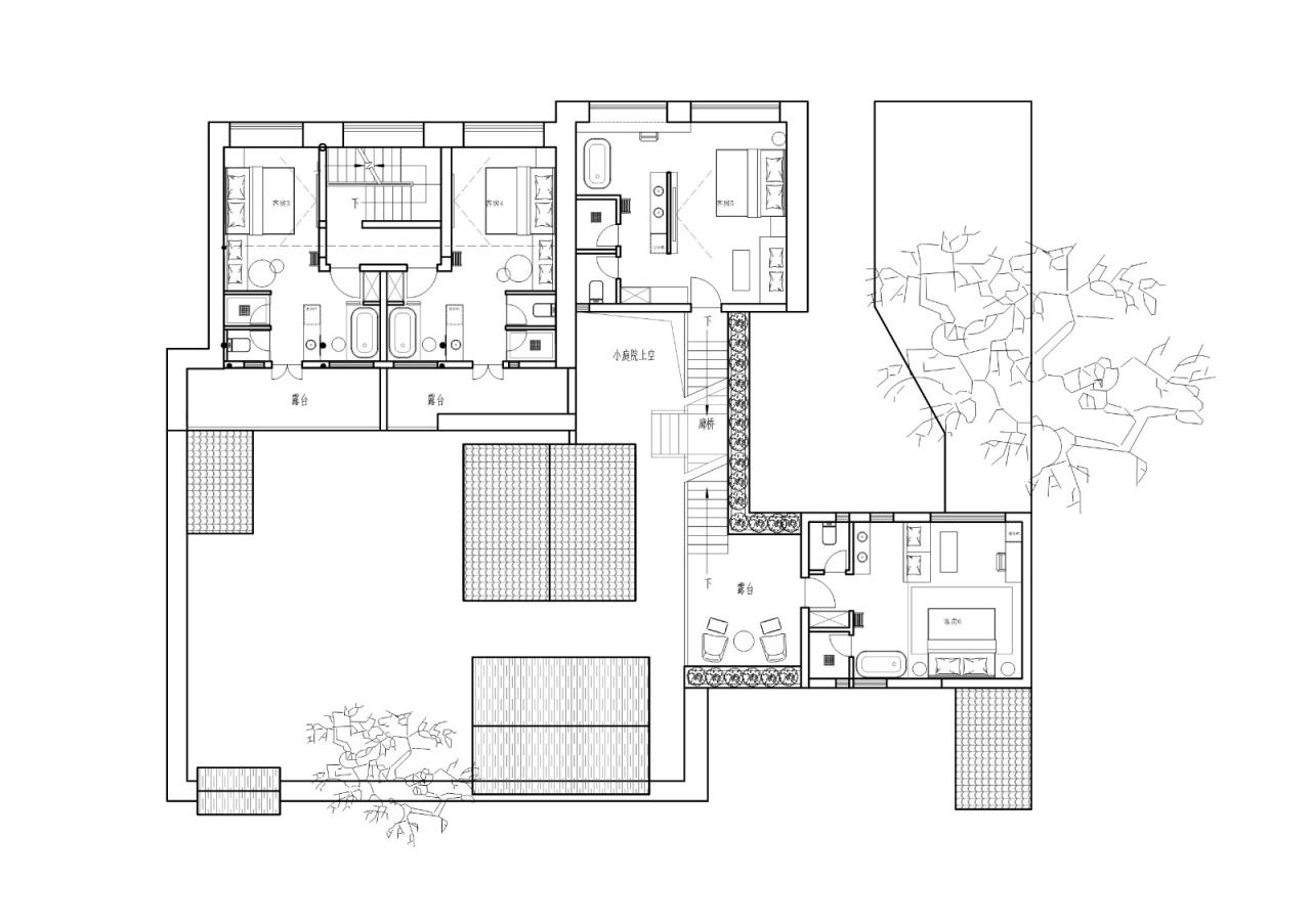 BIM建筑|大理有风小院民宿 / 长空创作