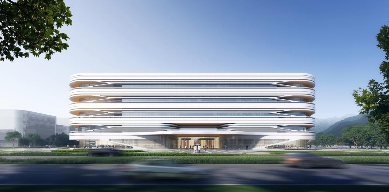 BIM建筑|人类器官生理病理模拟装置国家重大科技基础设施项目 / 中科院建筑设计研究院有限公司