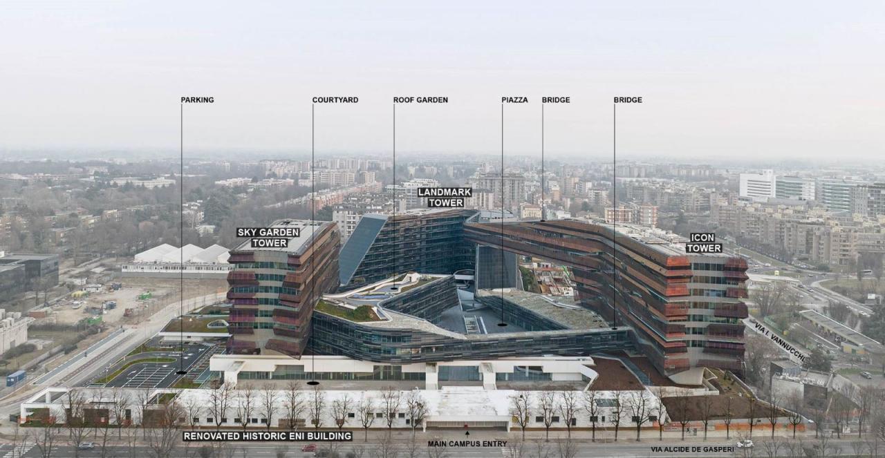 BIM建筑|埃尼集团米兰总部 / Morphosis Architects