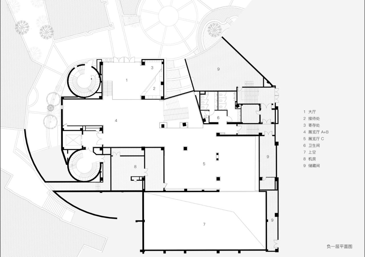 BIM建筑|麓山A4美术馆改造 / 天仝建筑