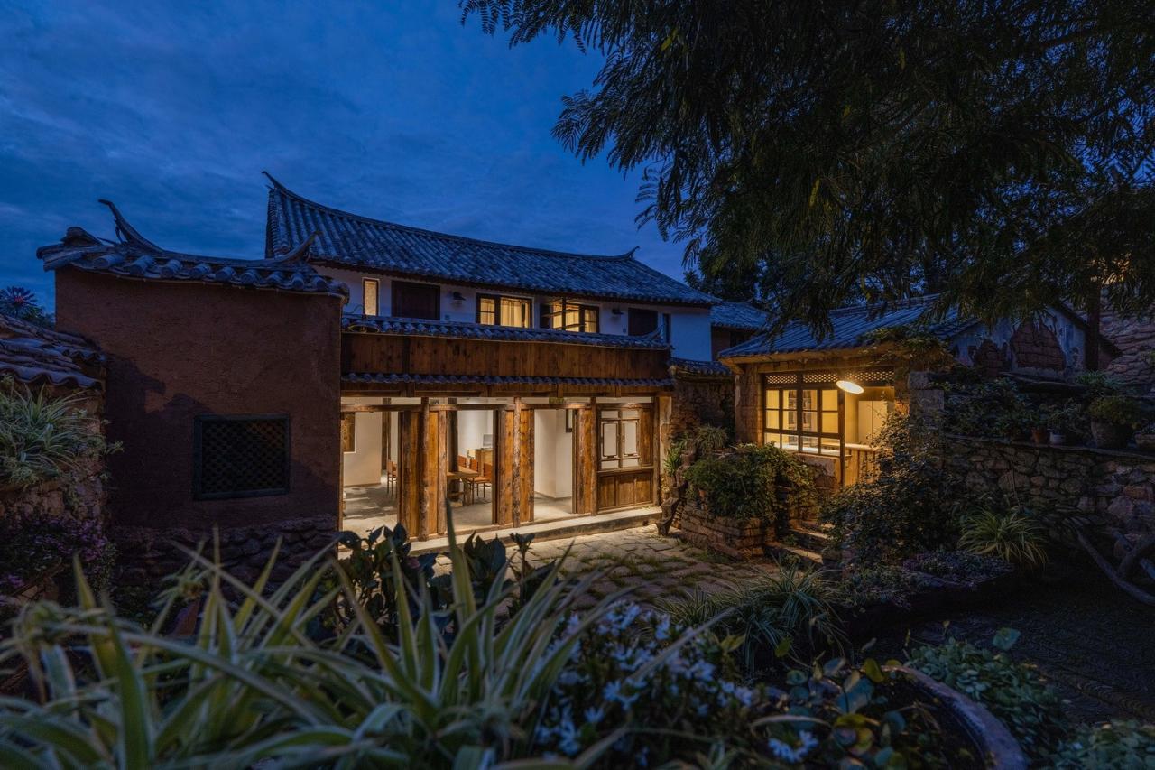 BIM建筑|大理有风小院民宿 / 长空创作