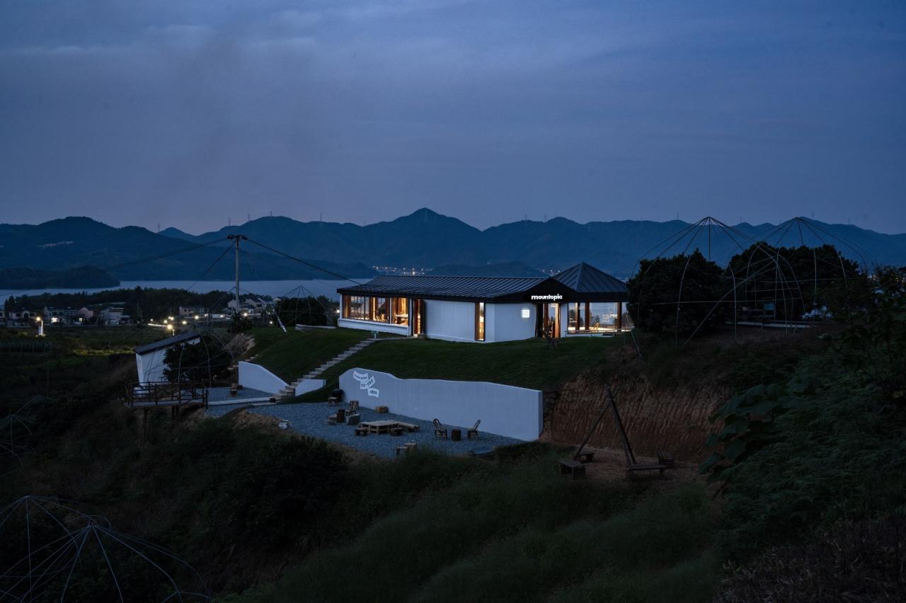 BIM建筑|四明山麓的杉野茶咖 / 平介设计