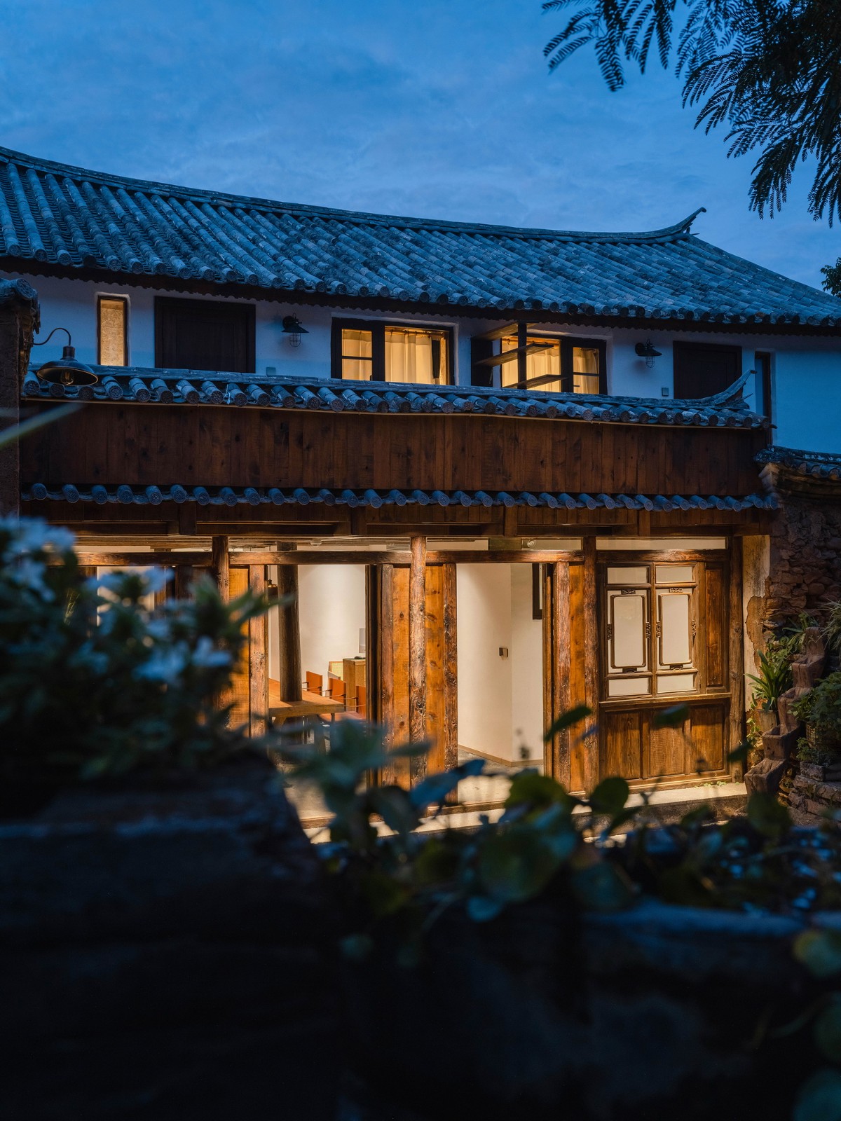 BIM建筑|大理有风小院民宿 / 长空创作