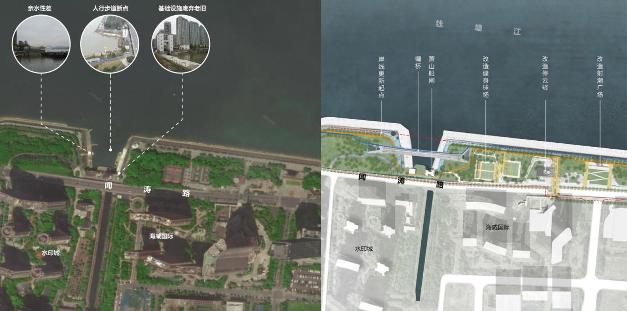 BIM建筑|杭州滨江公共空间·绸桥 / 同济原作设计工作室