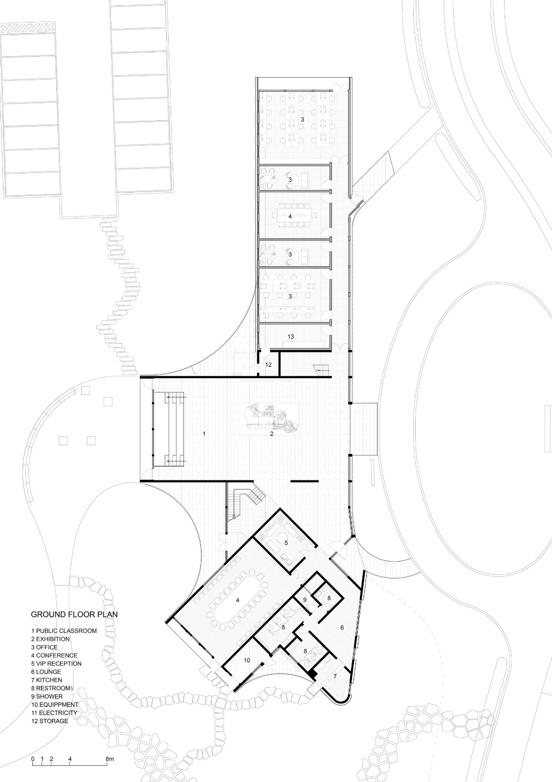 BIM建筑|深圳中心公园指挥部 / 一树建筑