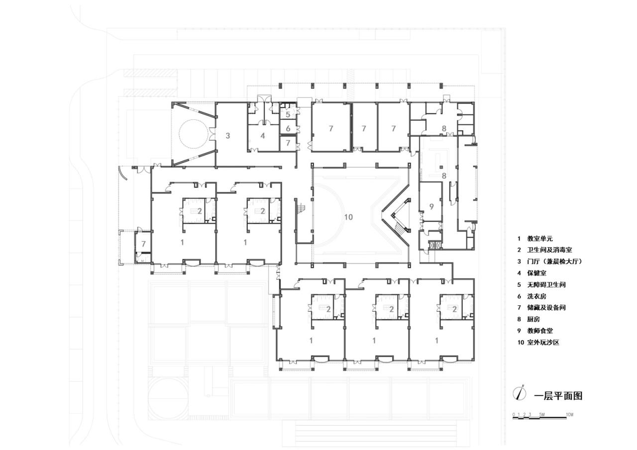 BIM建筑|嘉定区博翔幼儿园：去想象，而不是定义 / 予舍予筑