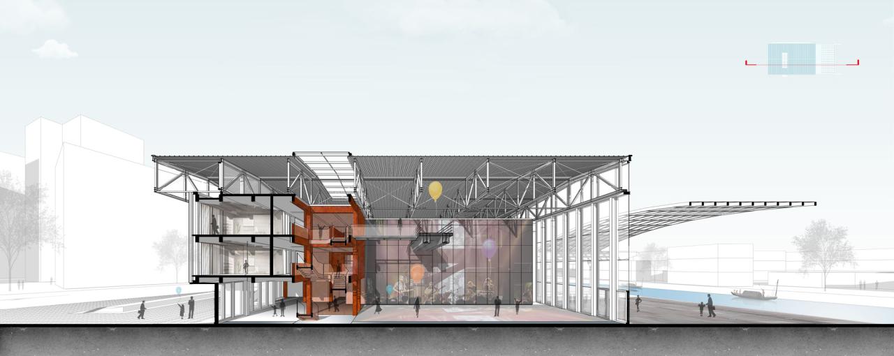 BIM建筑|运河汇1958 / 深圳华汇设计