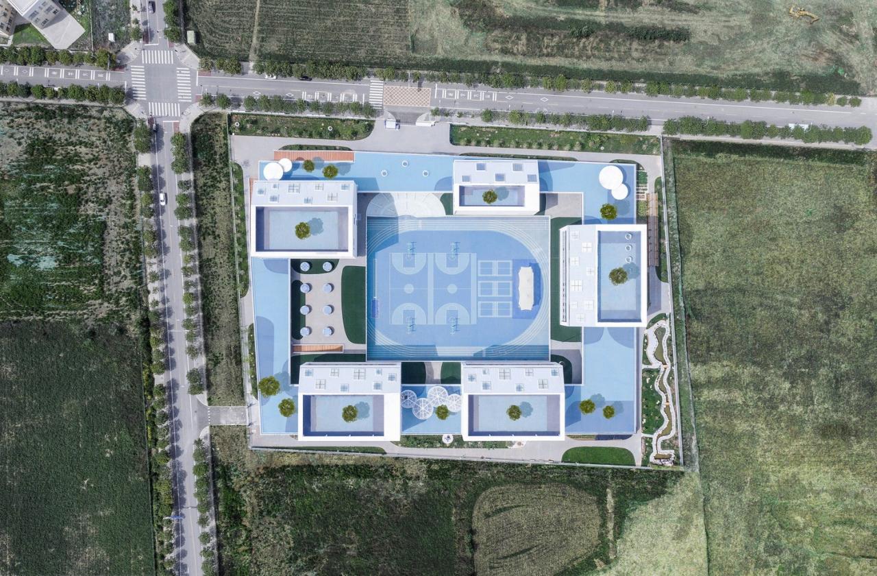 BIM建筑|北京市育英学校科学城学校 / 北京市建筑设计研究院