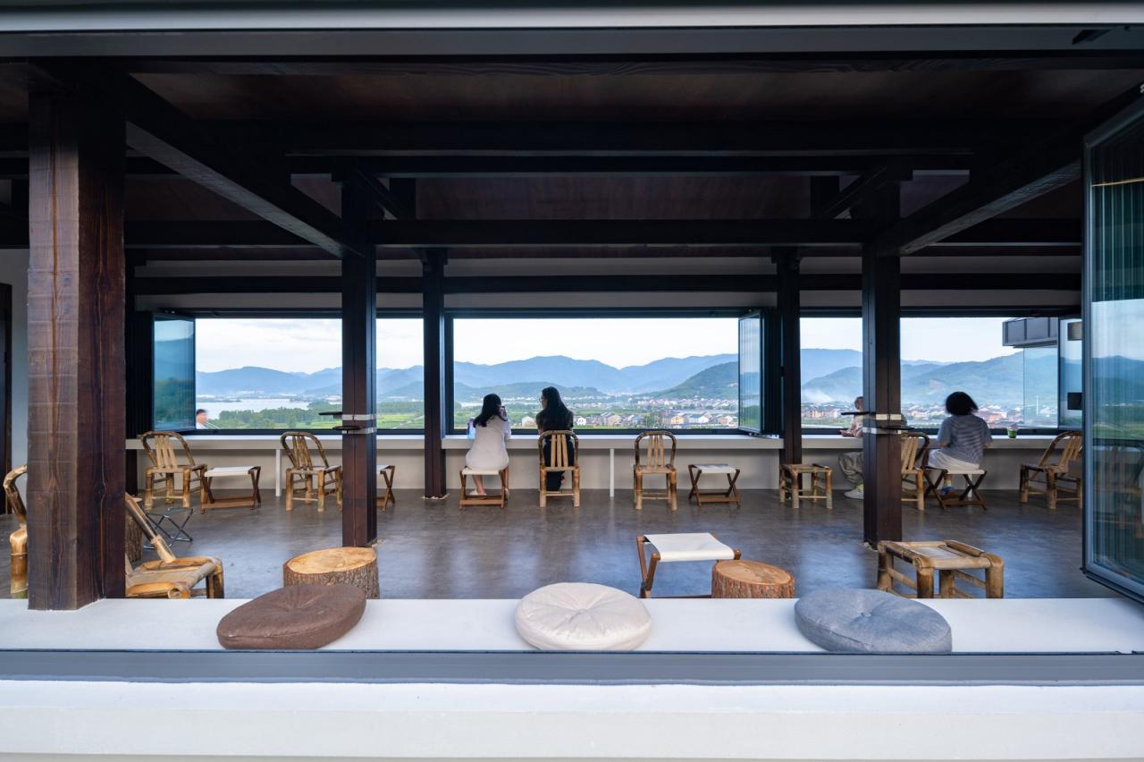 BIM建筑|四明山麓的杉野茶咖 / 平介设计