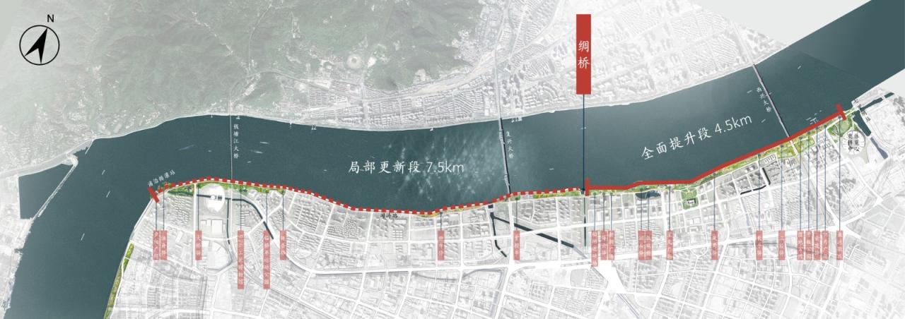 BIM建筑|杭州滨江公共空间·绸桥 / 同济原作设计工作室
