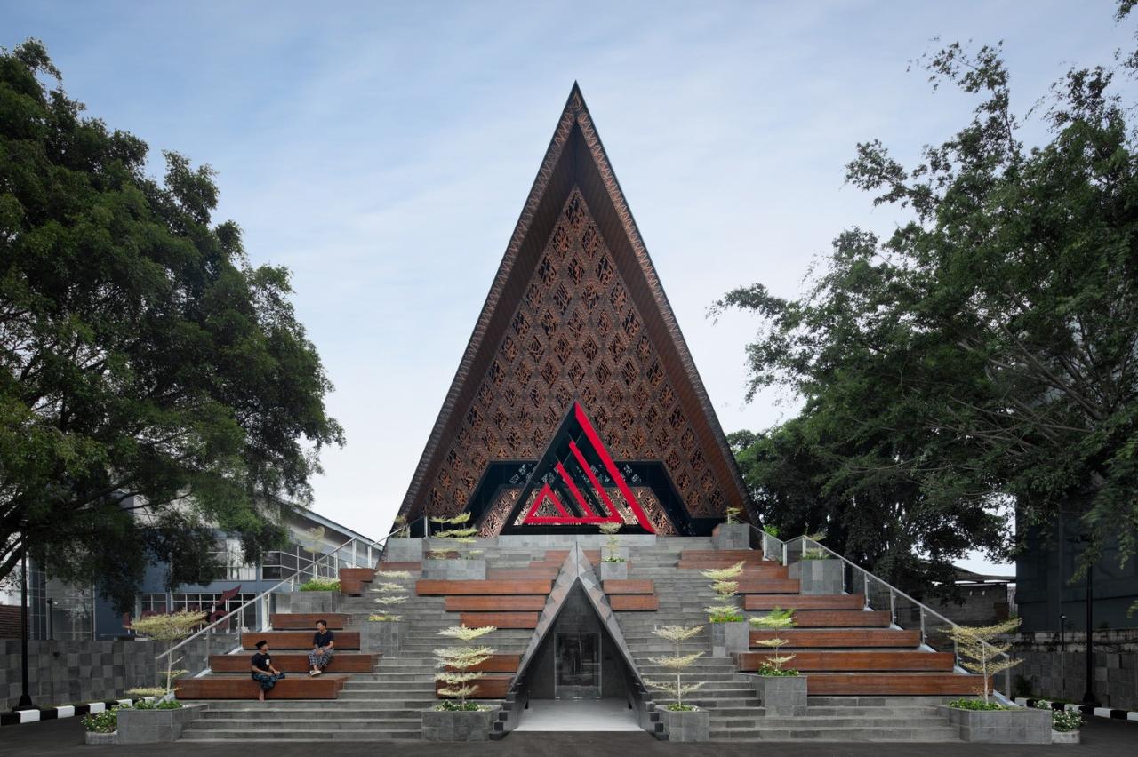 BIM建筑|镂空，让光照进清真寺 At-Taufik / JOSO