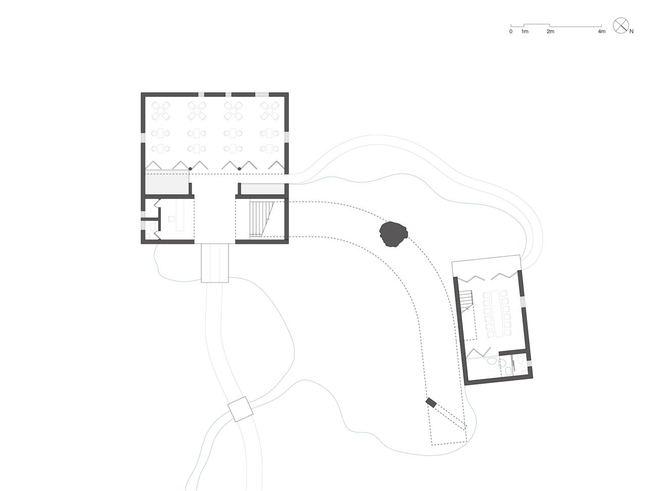 BIM建筑|南北湖湖滨茶室 / 十域建筑