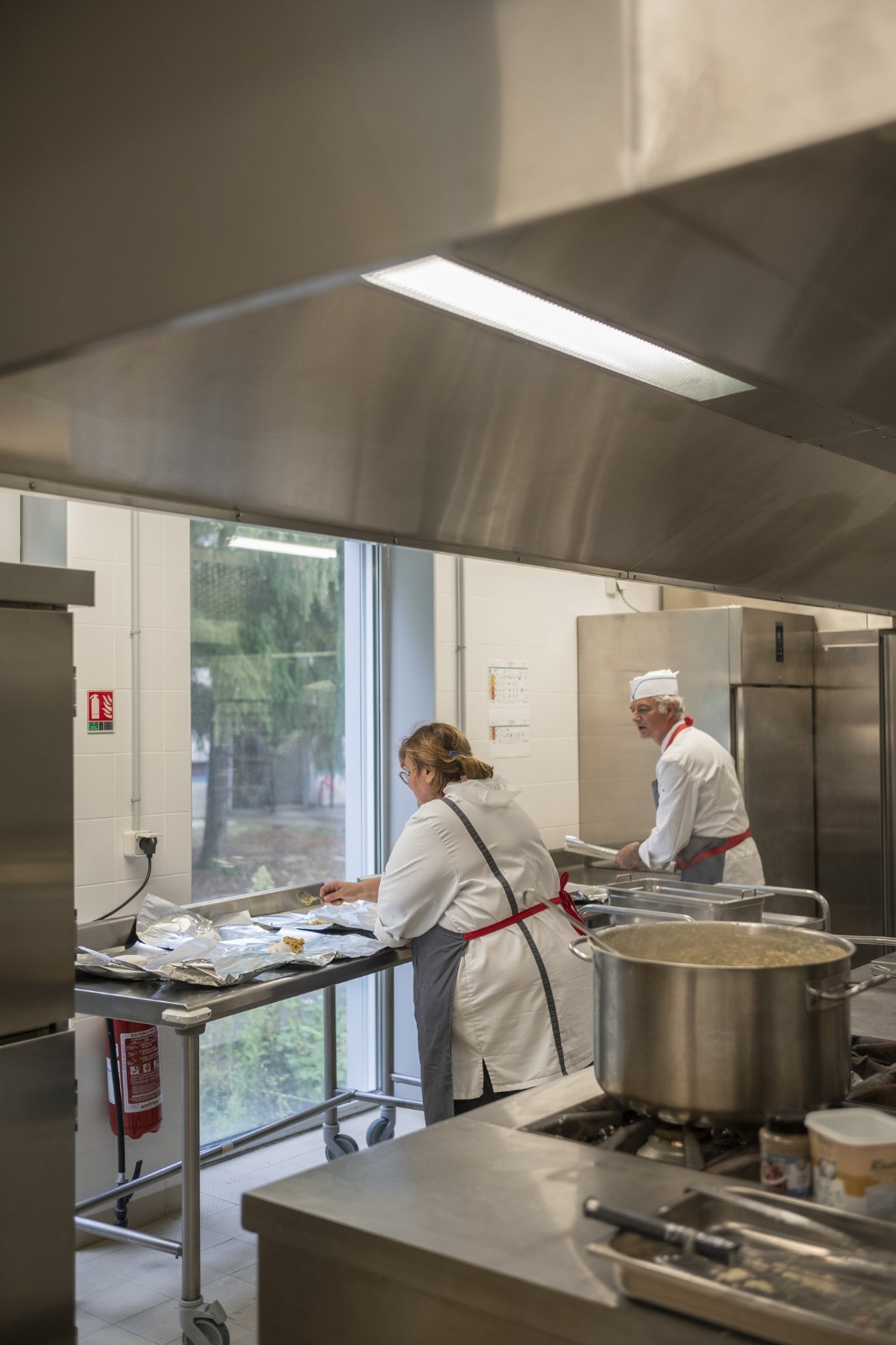 BIM建筑|Joliot-Curie 学校餐饮服务和学校生活中心 / Ateliers O-S architectes