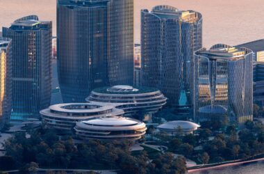 BIM建筑|“漂浮”的腾讯总部园区04地块 / 马岩松MAD-BIM建筑网