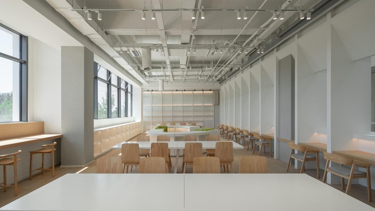 BIM建筑|首创和园·平谷新城租赁住房社区图书馆 / 严旸建筑设计