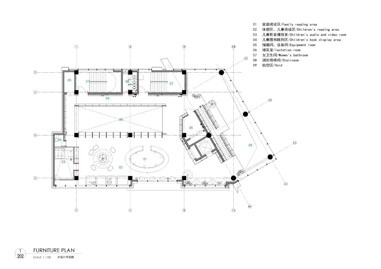 BIM建筑|首创和园·平谷新城租赁住房社区图书馆 / 严旸建筑设计
