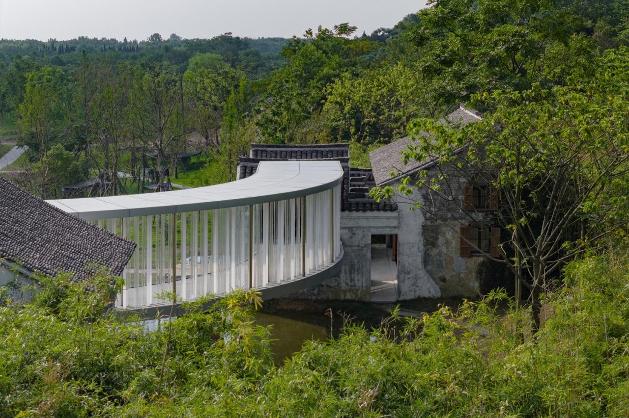 BIM建筑|南北湖湖滨茶室 / 十域建筑