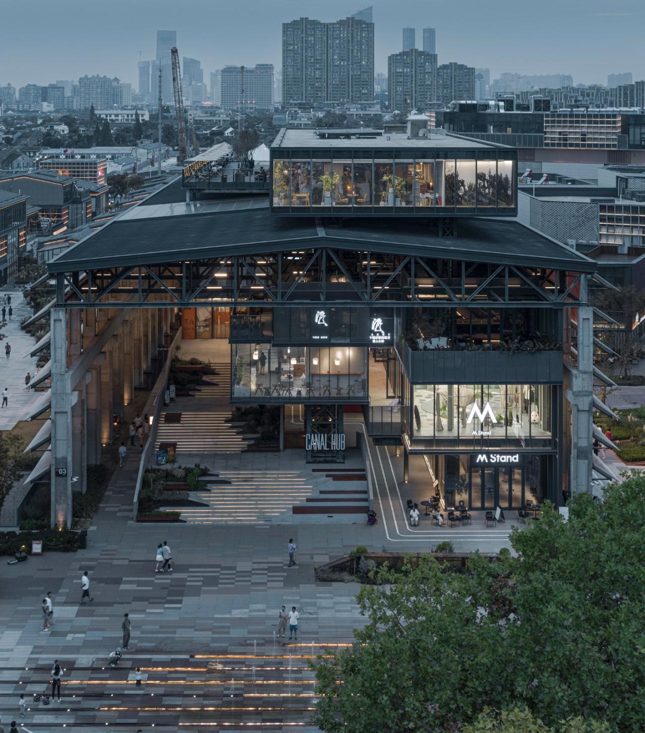 BIM建筑|运河汇1958 / 深圳华汇设计