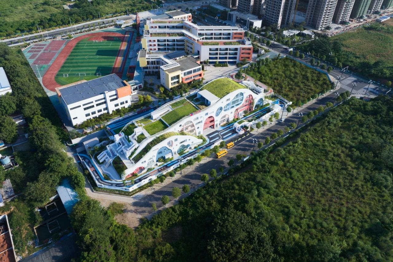 BIM建筑|中国最美幼儿园：大乐之野幼儿园，他们让幼儿园成为了最向往的地方/ 迪卡建筑设计中心