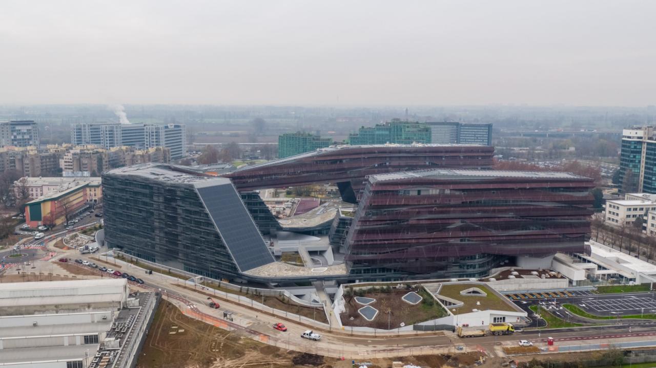 BIM建筑|埃尼集团米兰总部 / Morphosis Architects