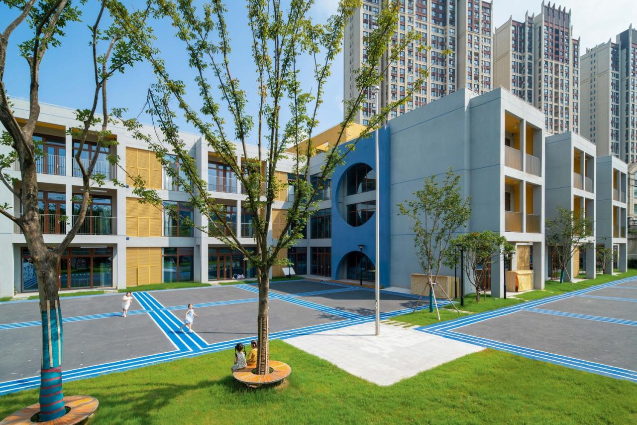 BIM建筑|嘉定区博翔幼儿园：去想象，而不是定义 / 予舍予筑