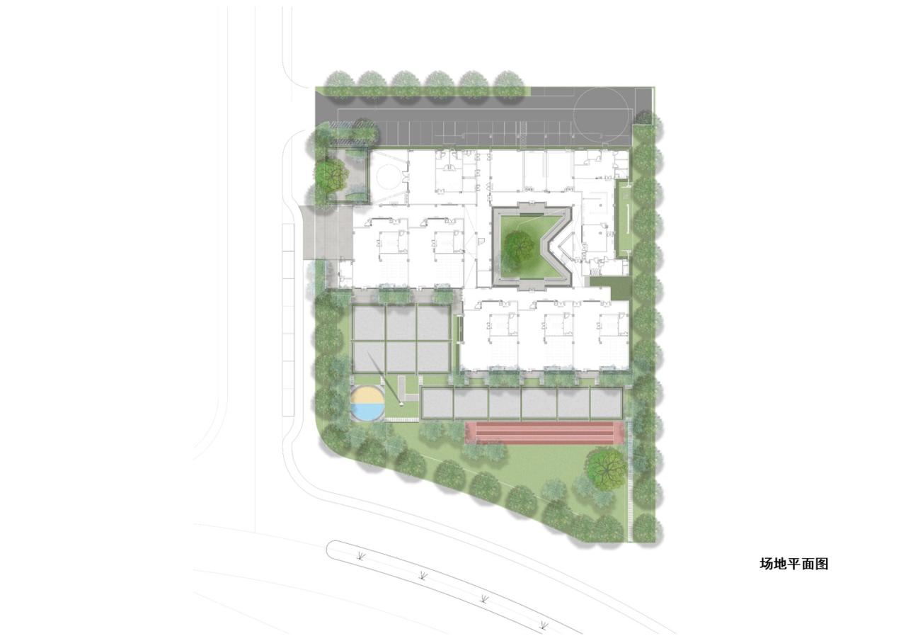 BIM建筑|嘉定区博翔幼儿园：去想象，而不是定义 / 予舍予筑