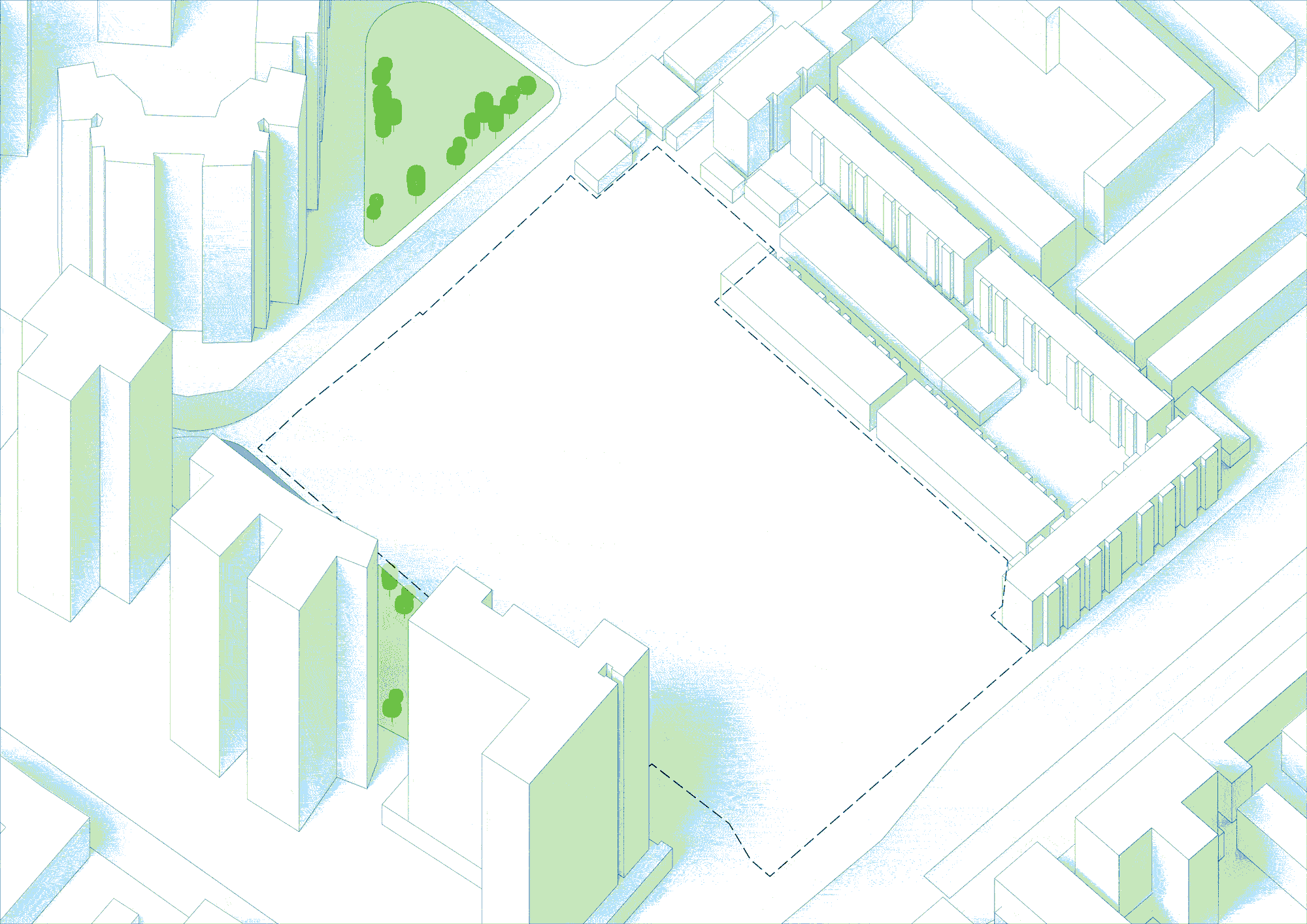 BIM建筑|成都“卓越 • 点将台79号”城市更新综合体 / 孟凡浩-line+建筑事务所