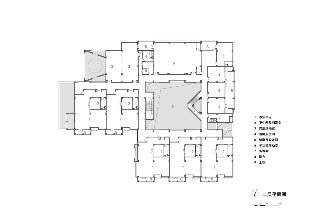 BIM建筑|嘉定区博翔幼儿园：去想象，而不是定义 / 予舍予筑
