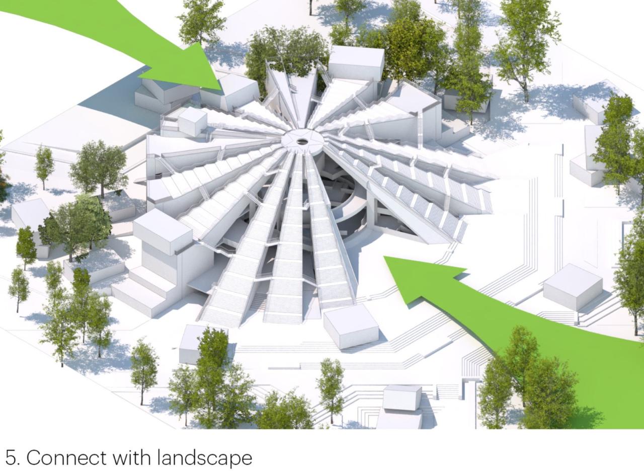 BIM建筑|地拉那金字塔 / MVRDV