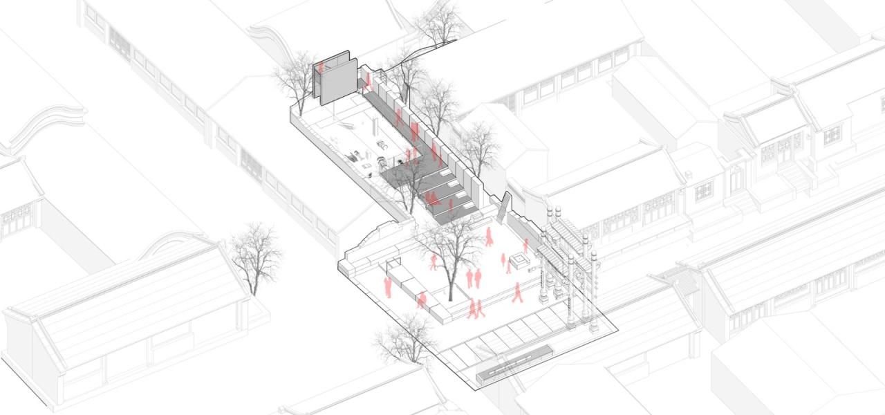 BIM建筑|大同古城东南邑历史文化街区景观修复 / 象界设计