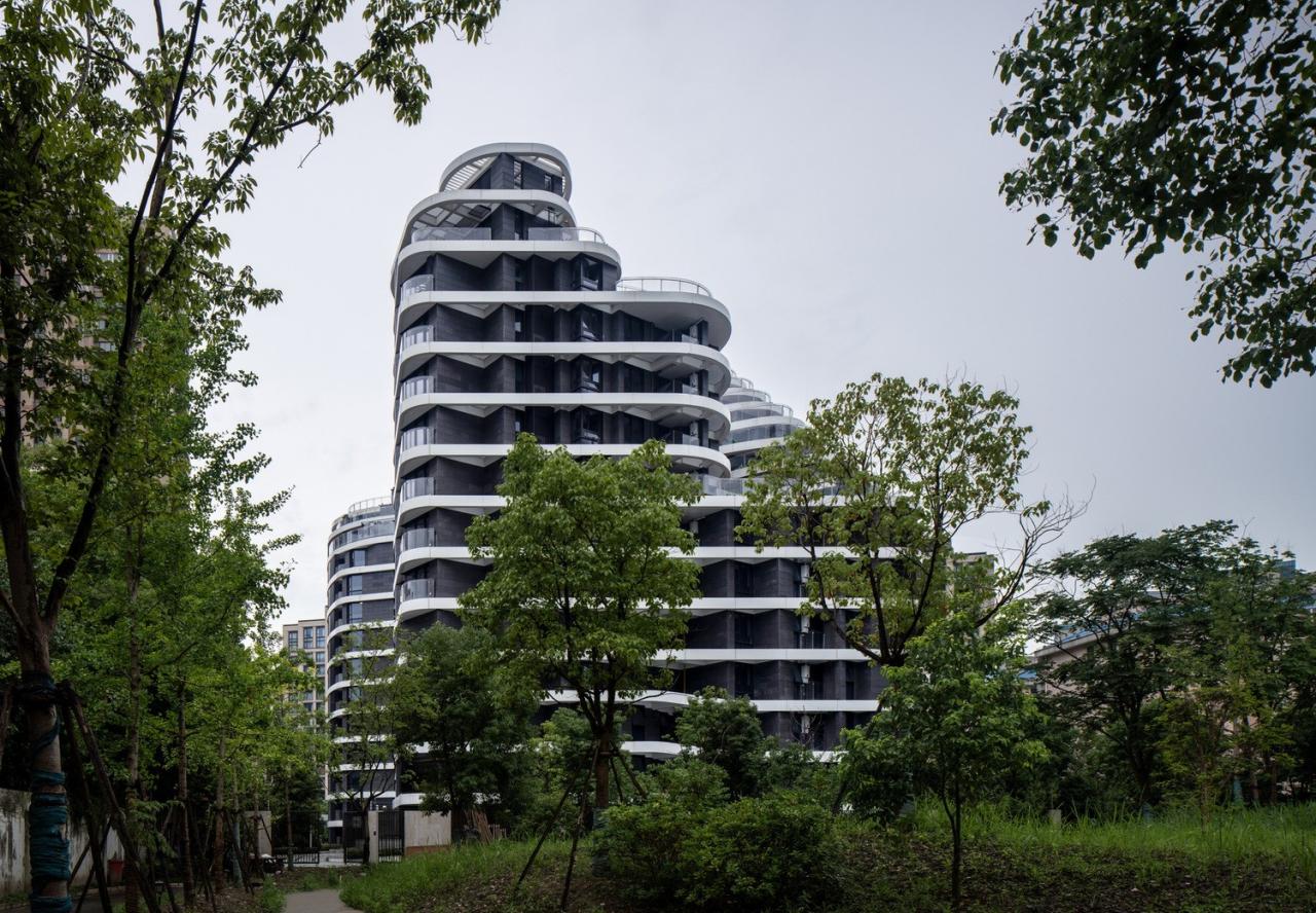 BIM建筑|上海浦东嘉华E18创新住宅 / EID Arch + 上海天华建筑设计 + Aedas