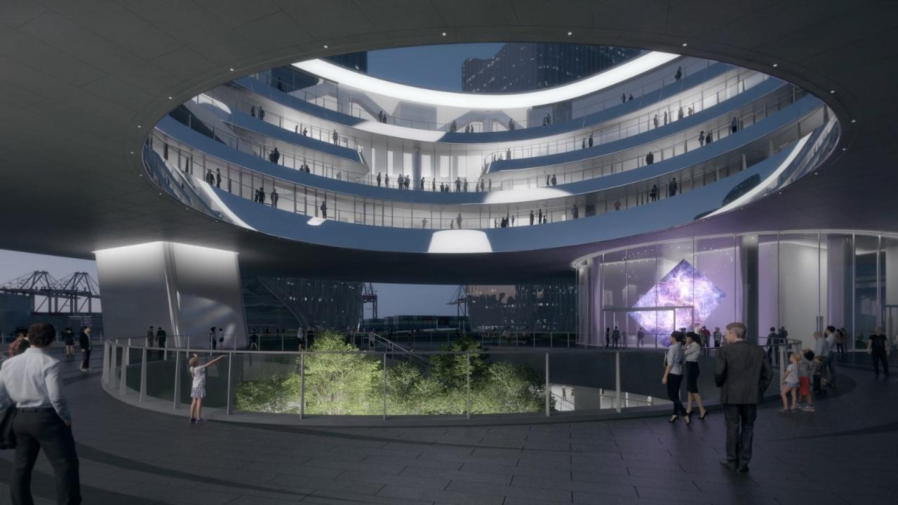 BIM建筑|“漂浮”的腾讯总部园区04地块 / 马岩松MAD