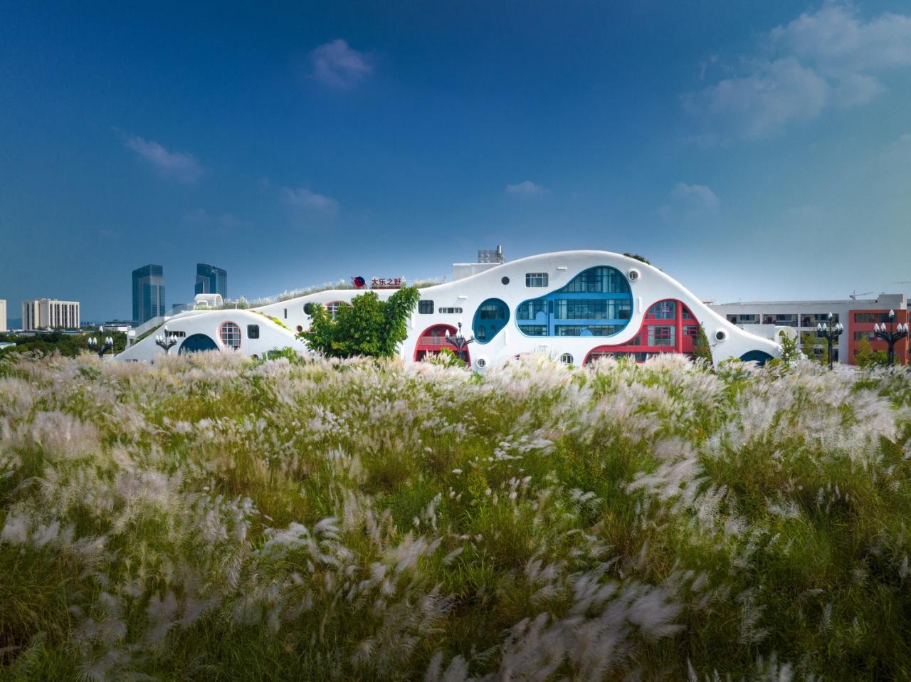 BIM建筑|中国最美幼儿园：大乐之野幼儿园，他们让幼儿园成为了最向往的地方/ 迪卡建筑设计中心