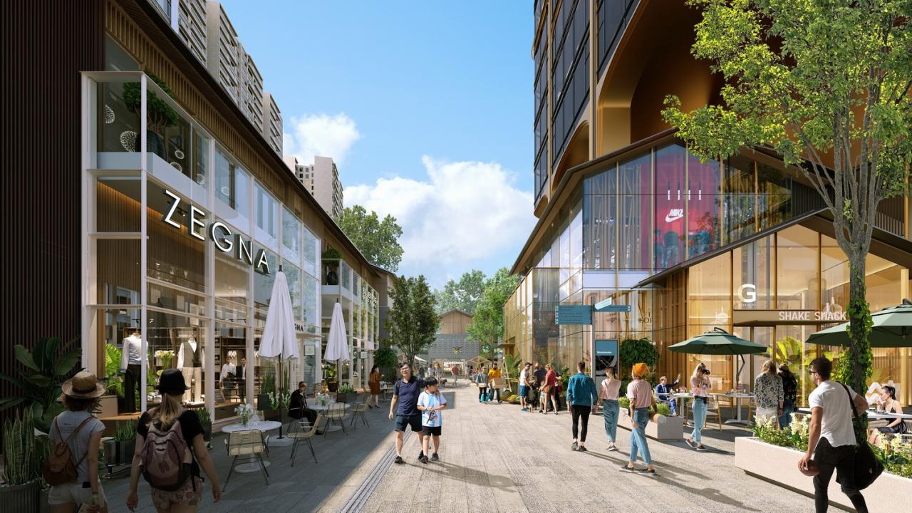 BIM建筑|成都“卓越 • 点将台79号”城市更新综合体 / 孟凡浩-line+建筑事务所